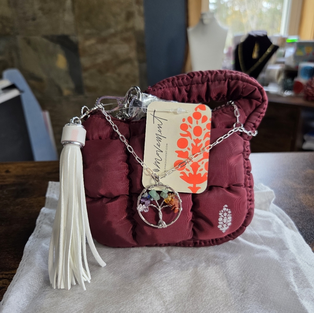 FP Movement Quilted Micro Pouch Custom Upcycled NWT - Picture 8 of 10